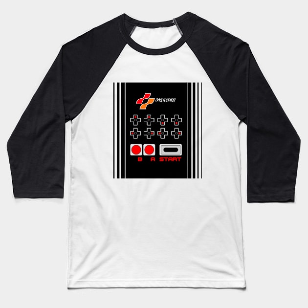 The Konami Code Baseball T-Shirt by TheGamingGeeks